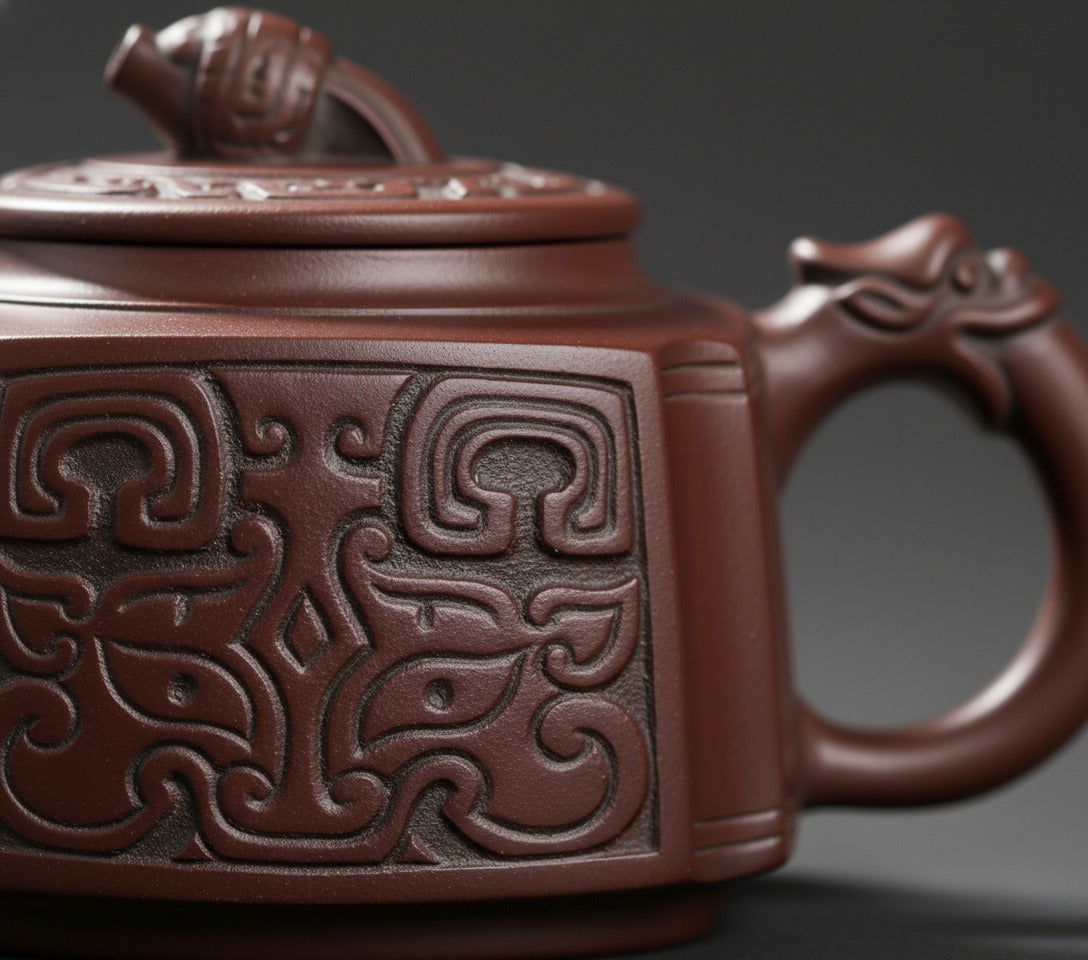 Théière japonaise en céramique – Motifs traditionnels - 290/ 450 ml