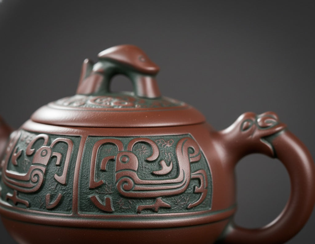 Théière japonaise en céramique – Motifs traditionnels - 290/ 450 ml