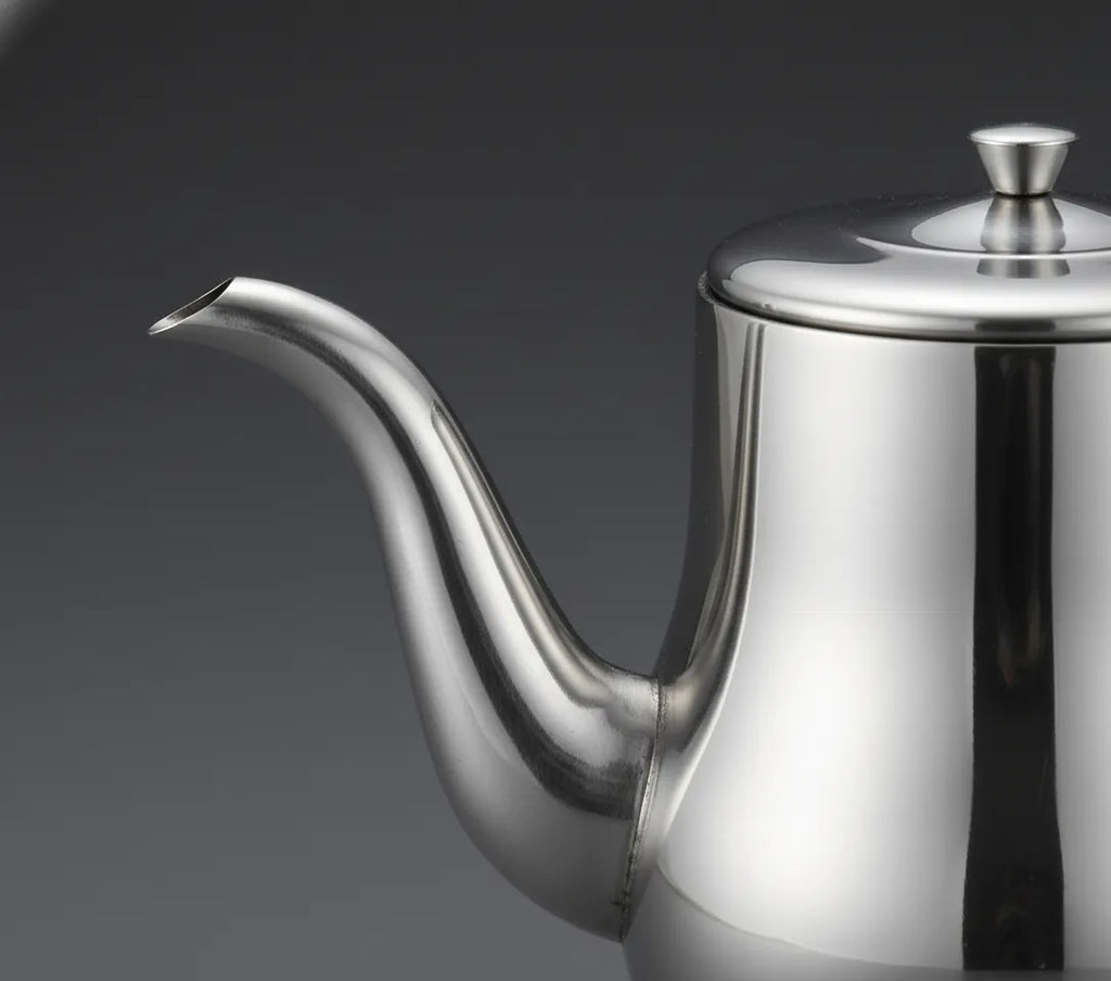 Théière Marocaine en Inox Poli – 700/ 950 ml