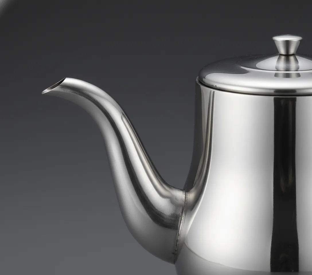 Théière Marocaine en Inox Poli – 700/ 950 ml