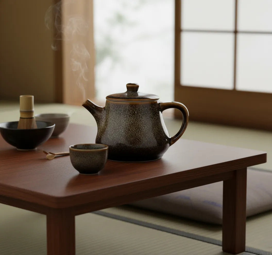 Théière chinoise artisanale en céramique texturée 210-300-700ml