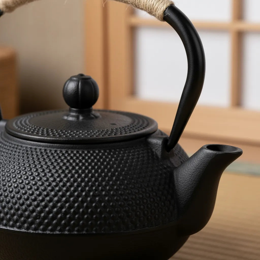 Théière Japonaise en Fonte Arare