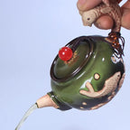 Théière Japonaise en Céramique Sculptée 210 ml