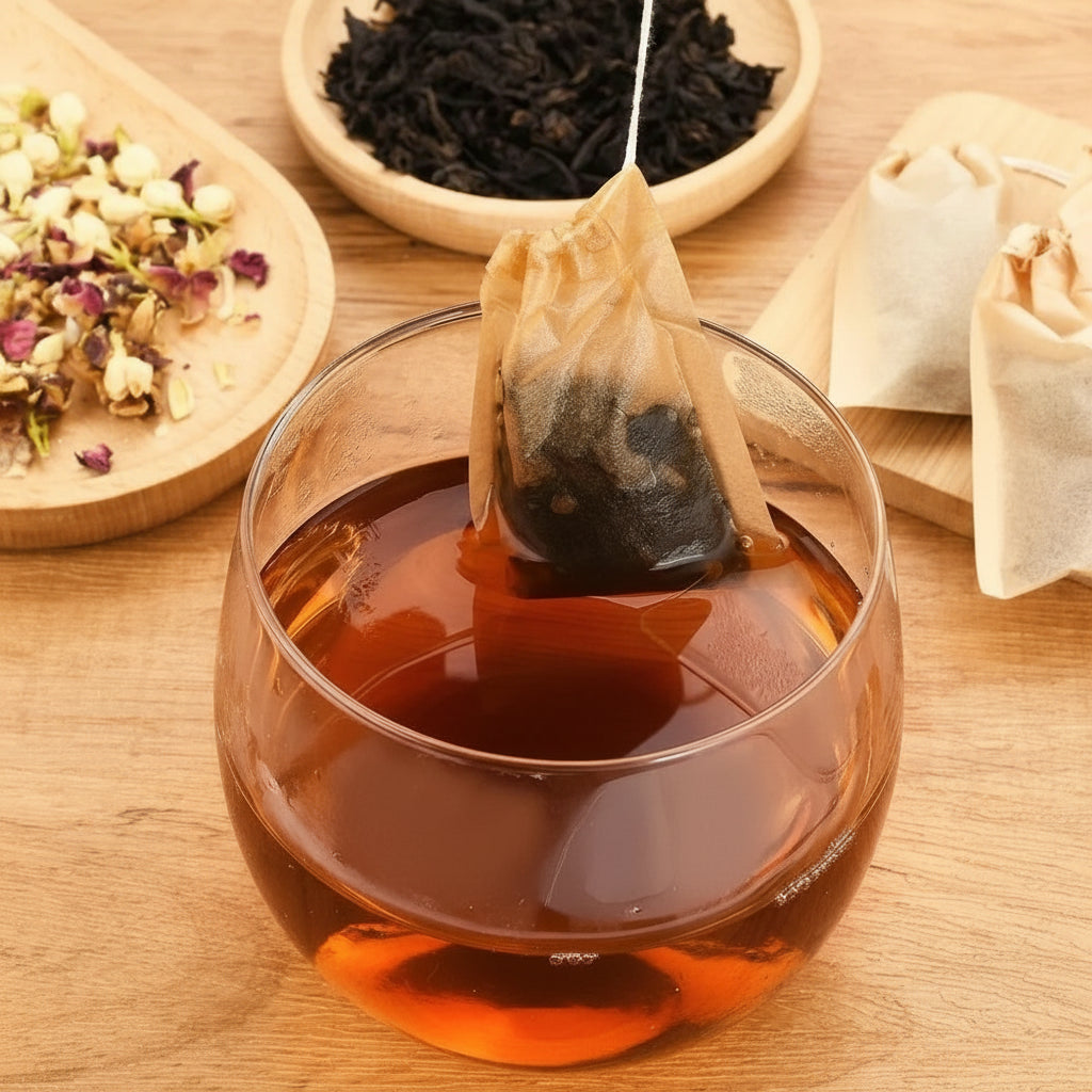 Sachets à Thé Jetables avec Cordon – 100 à 500 pcs – Filtres à Thé, Café & Épices