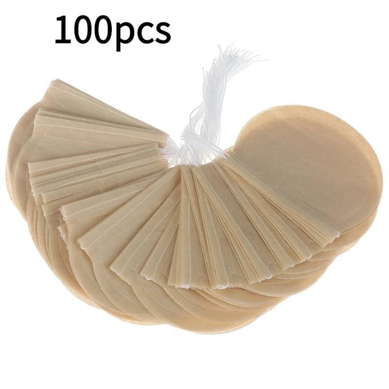 Filtres à Thé Biodégradables – Sachets Jetables pour Thé en Vrac – 100 / 200 pcs