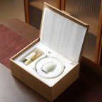 Set Matcha Japonais Traditionnel en Bambou & Céramique – Kit Complet débutant pour Cérémonie du Thé