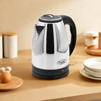 Bouilloire Électrique Inox 1,8L – Ébullition Rapide & Sécurité Anti-Surchauffe