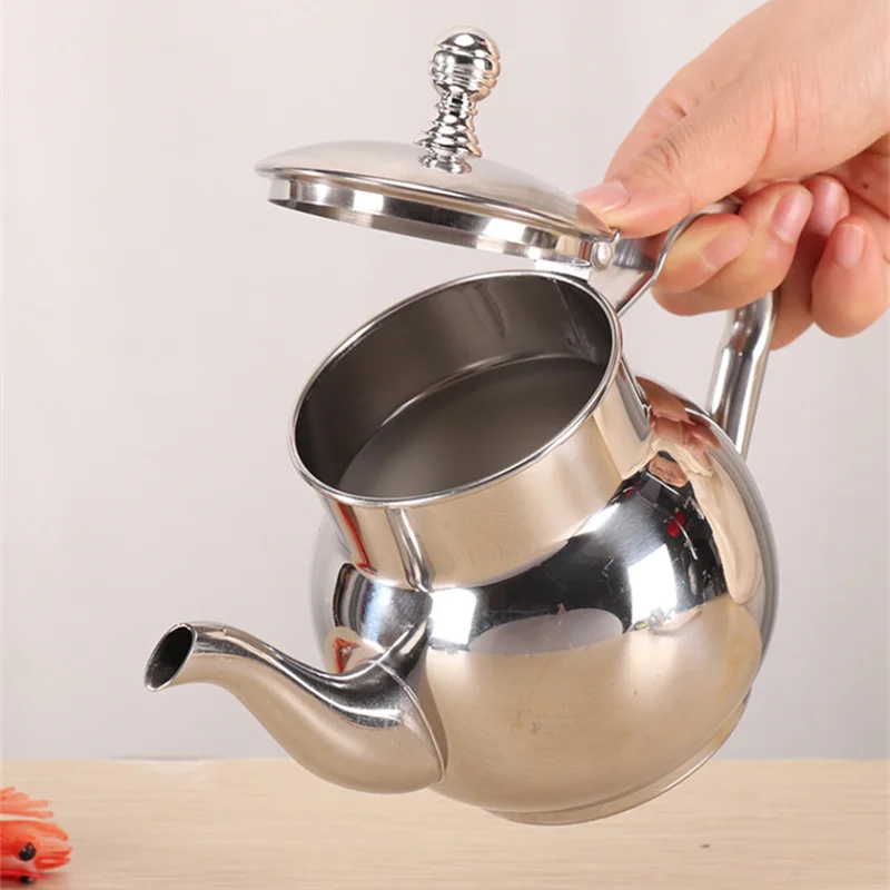 Théière Marocaine Traditionnelle en Inox – 600/ 800 ml