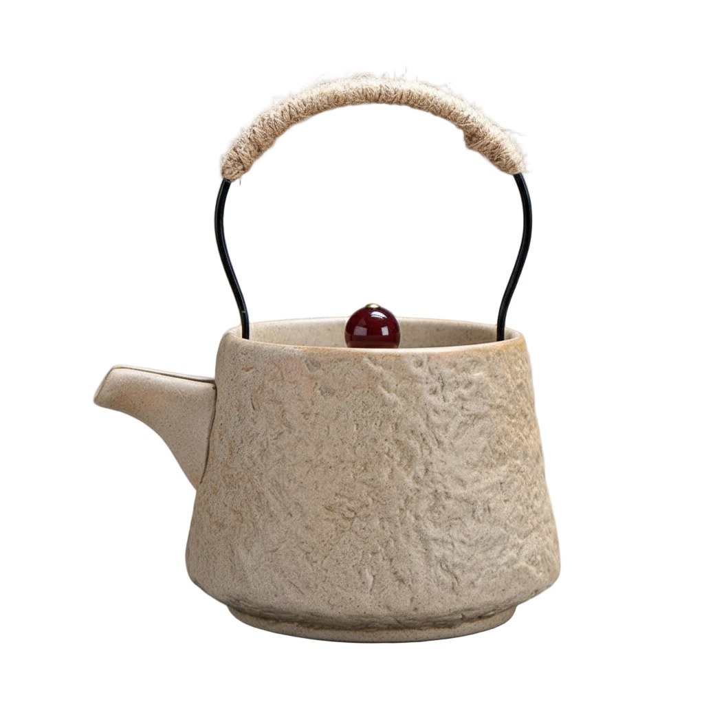 Théière Chinoise en Céramique Calligraphiée 200 ml