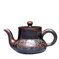 Théière Chinoise Yixing en Argile Zisha Sculptée 200 ml