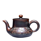Théière Chinoise Yixing en Argile Zisha Sculptée 200 ml