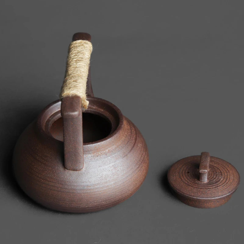 Théière Japonaise style Wabi-Sabi  en Céramique 400 ml