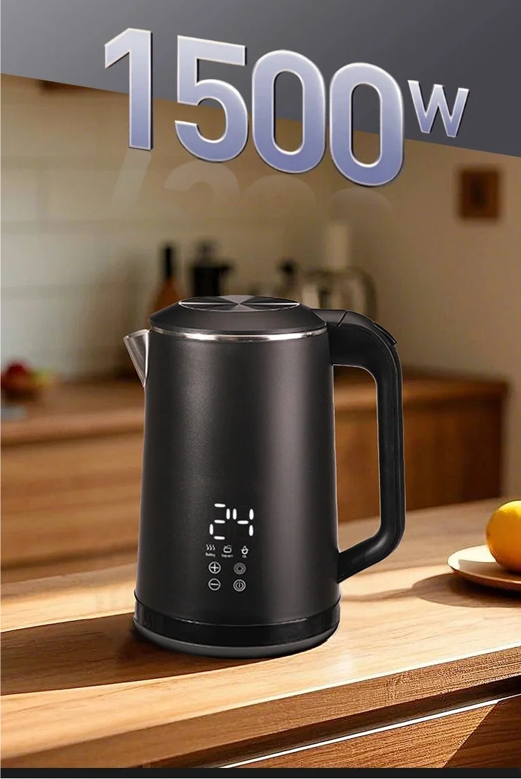 Théière Électrique Intelligente à Température Réglable 1,6L