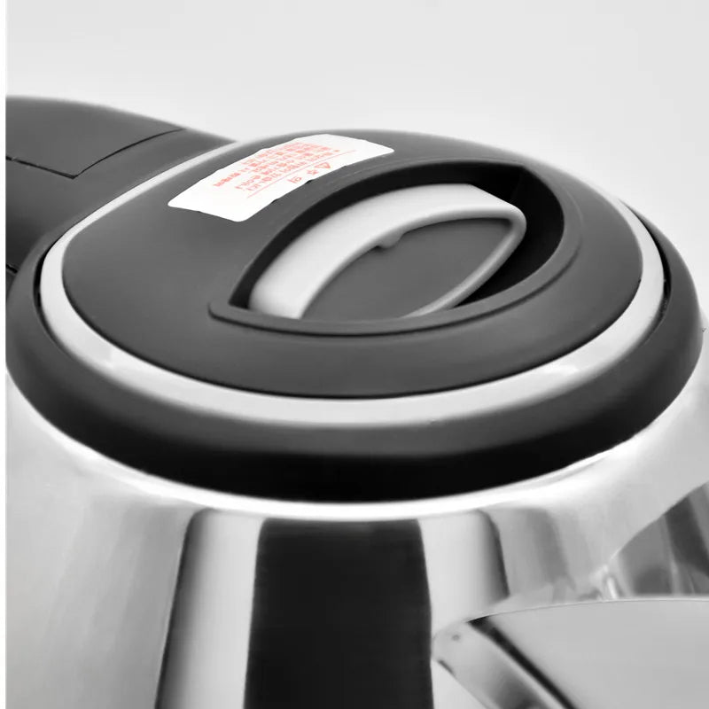 Bouilloire Électrique Inox 1,8L – Ébullition Rapide & Sécurité Anti-Surchauffe