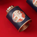 Boîte à Thé Chinoise en Aluminium