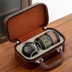 Service à Thé Kung Fu Portable – Céramique de Voyage 280 ml