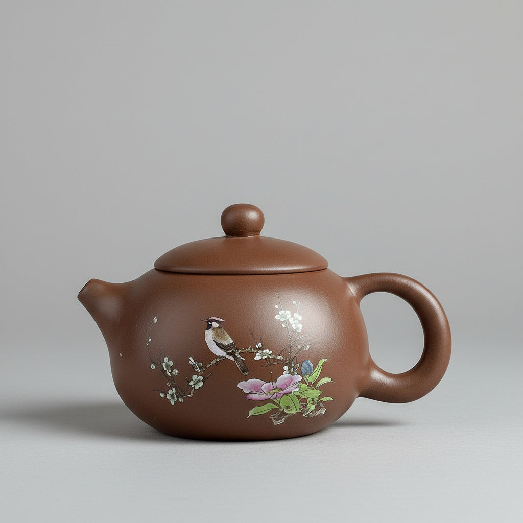 Théière Zisha Peinte à la Main 170 ml