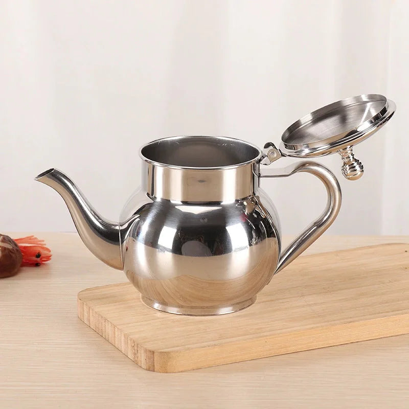 Théière Marocaine Traditionnelle en Inox – 600/ 800 ml