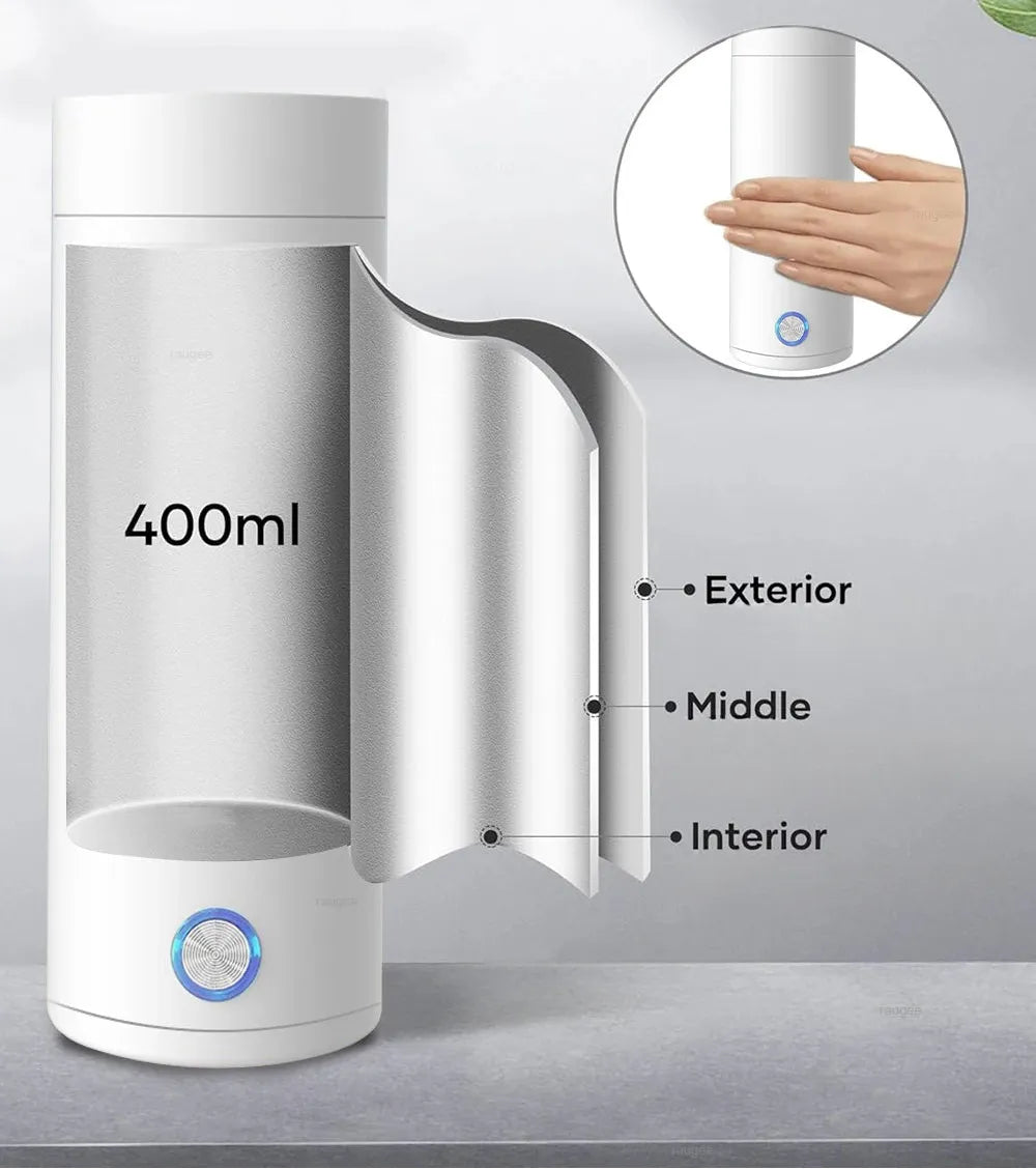 Bouilloire Électrique de Voyage en Inox 350ml