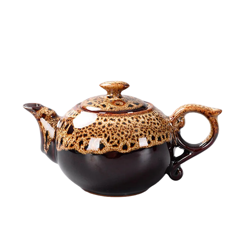 Théière Japonaise Gongfu Traditionnelle en Porcelaine Émaillée 200 ml