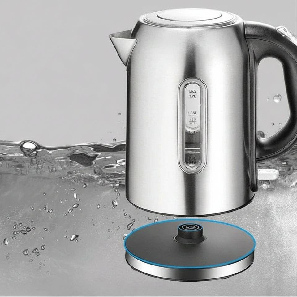 Bouilloire Électrique Inox Premium 1,7L