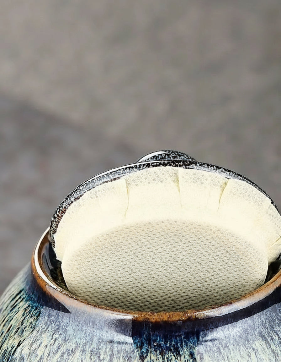 Boîte à thé en porcelaine – multi-colore