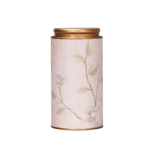 Boîte à thé design rose motif floral – Route du Thé