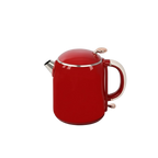 Bouilloire électrique rouge 1L, design moderne cylindrique