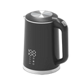 Bouilloire électrique noire 1.6L avec affichage digital et température réglable – RouteDuThe