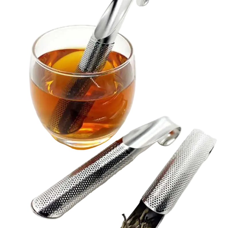 Infuseur à thé en inox tube perforé – Route du Thé