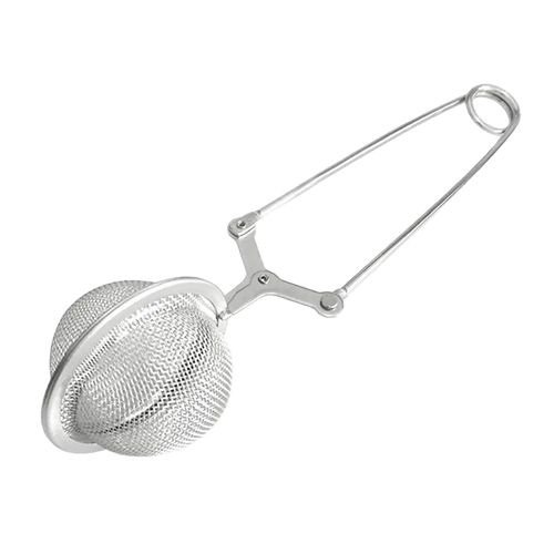 Filtre à thé pince en acier inoxydable – Route du Thé