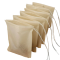 Sachets à thé jetables avec cordon en papier filtrant naturel pour thé en vrac