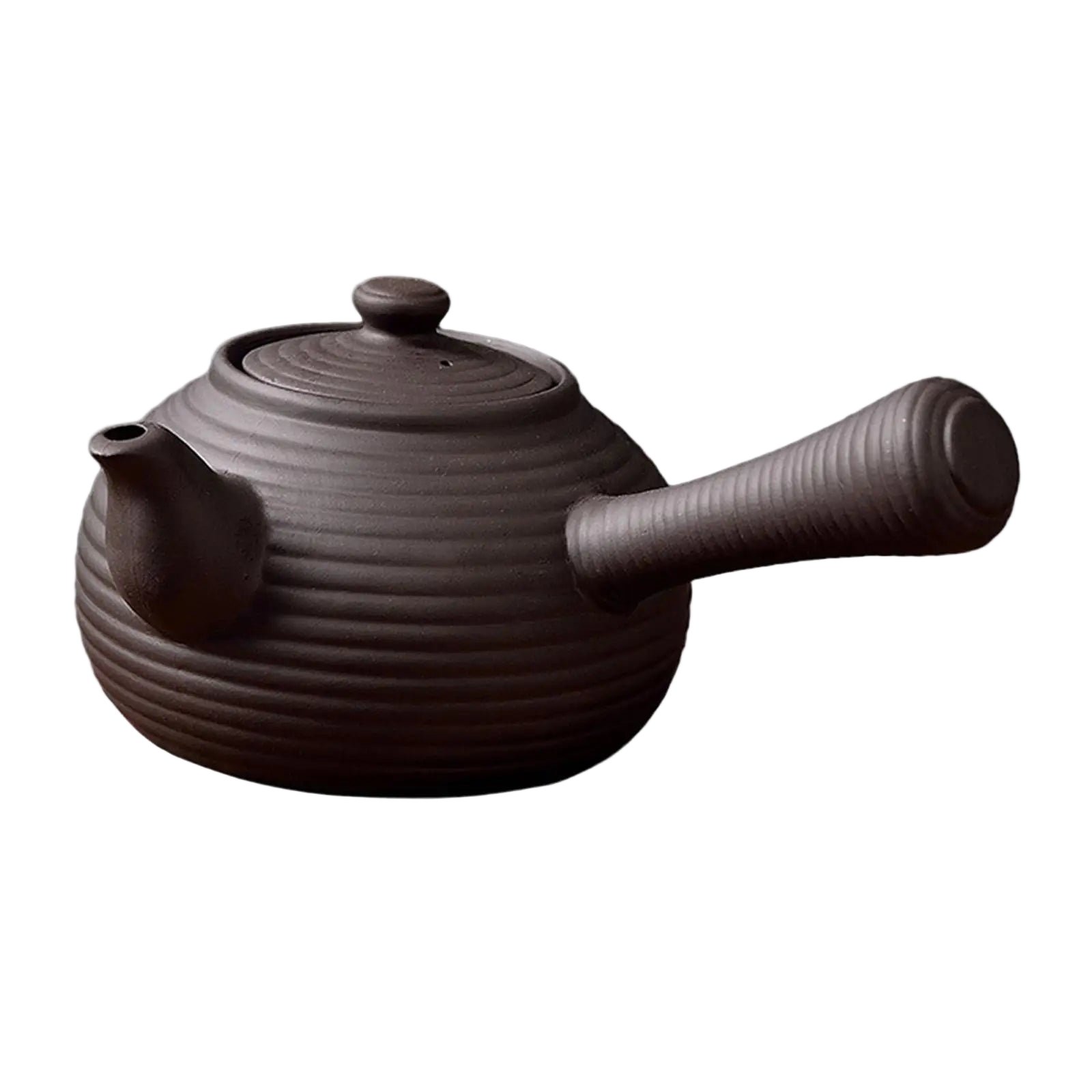 Théière japonaise en céramique kyusu avec poignée latérale, variantes 350 ml et 500 ml, plusieurs couleurs – Route du Thé