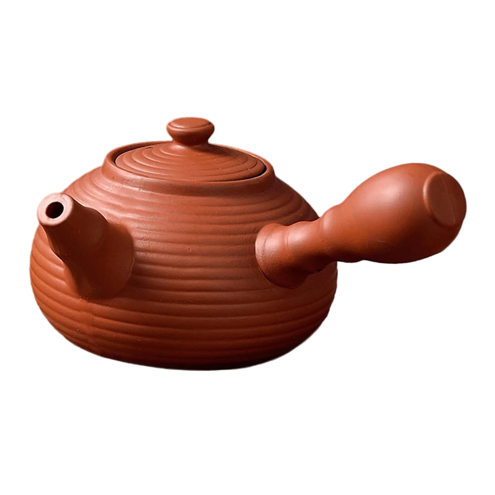 Théière japonaise en céramique kyusu avec poignée latérale, variantes 350 ml et 500 ml, plusieurs couleurs – Route du Thé