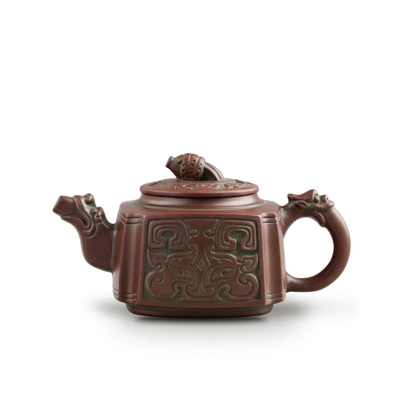 Théière japonaise en céramique à motifs traditionnels - 450 ml